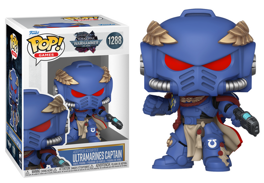 Preventa Ultramarines Captain #1288 - Total War Warhammer 4000 Funko Pop!