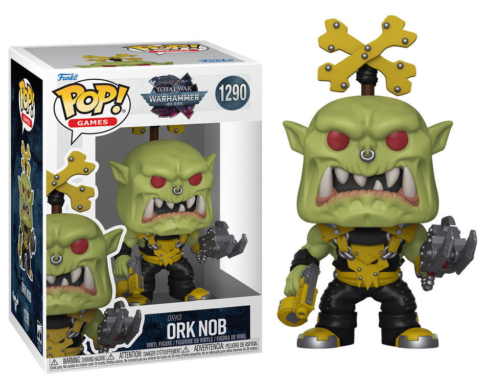 Preventa Ork Nob #1290 - Total War Warhammer 4000 Funko Pop!