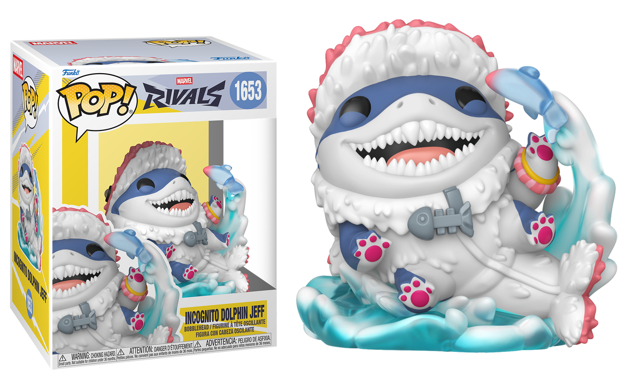 Preventa Incognito Dolphin Jeff #1653 - Marvel Rivals Funko Pop!