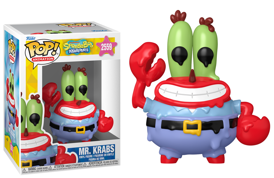 Preventa Mr. Krabs (Don Cangrejo) #2559 - Spongebob Squarepants (Bob Esponja) Funko Pop!