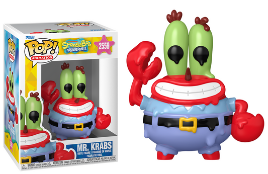 Preventa Mr. Krabs (Don Cangrejo) #2559 - Spongebob Squarepants (Bob Esponja) Funko Pop!