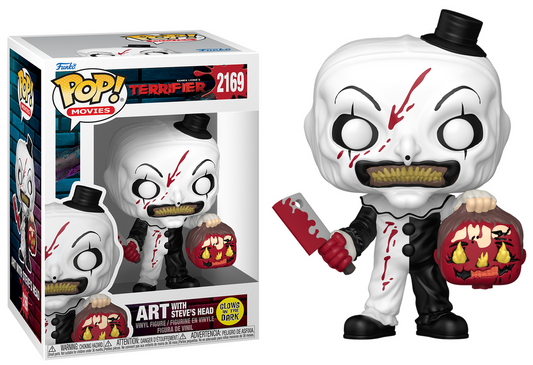 Preventa Art with Steve's Head GITD #2169 - Terrifier Funko Pop!