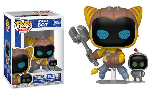 Preventa Tooled-Up Mechanic #1304 - Astro Bot Funko Pop!