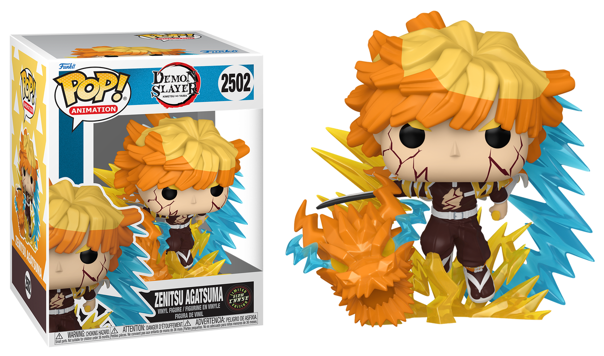 Preventa Zenitsu Agatsuma Premium GITD #2502 - Demon Slayer Infinity Castle Funko Pop!
