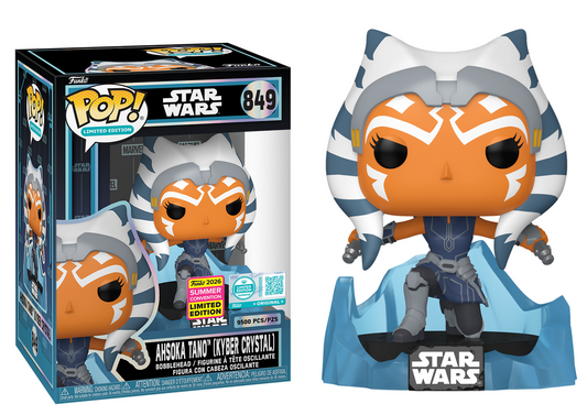 Preventa Rápida Ahsoka Tano (Kyber Crystal) 2026 SDCC 9500 pcs #849 - Star Wars Funko Pop!