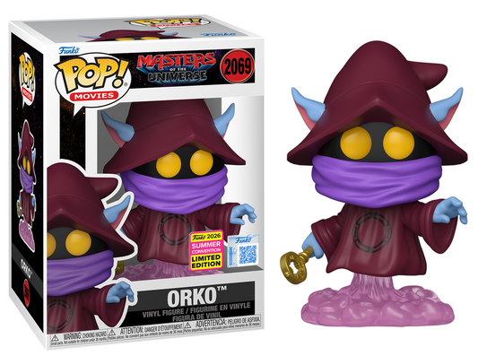 Preventa Rápida Orko 2026 SDCC #2069 - Masters of The Universe Funko Pop!