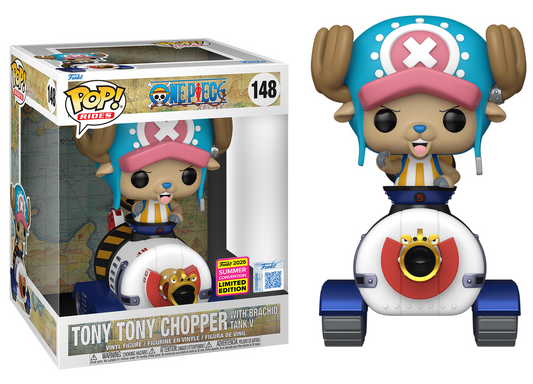 Preventa Rápida Tony Tony Chopper with Brachio Tank V 2026 SDCC #148 - One Piece Funko Pop!