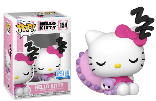 Preventa Rápida Hello Kitty Sleeping Exclusive #154 - Hello Kitty Funko Pop!