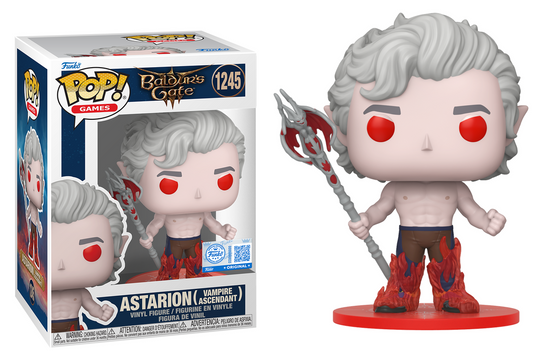 Preventa Rápida Astarion (Vampire Ascendant ) #1245 - Baldur's Gate Funko Pop!