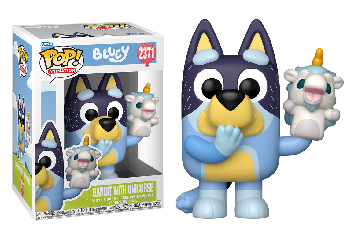 Preventa Bandit with Unicorse #2371 - Bluey Funko Pop!