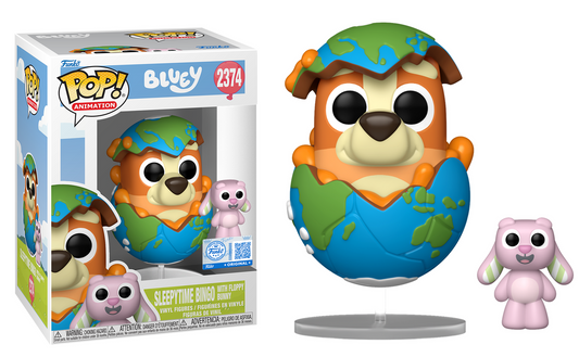 Preventa Sleepytime Bingo with Floopy Bunny #2374 - Bluey Funko Pop!