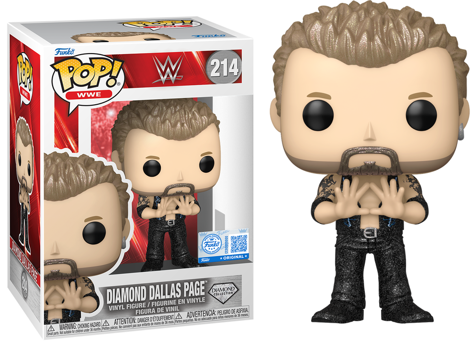 Preventa Rápida Diamond Dallas Paige Exclusive #214 - WWE Funko Pop!
