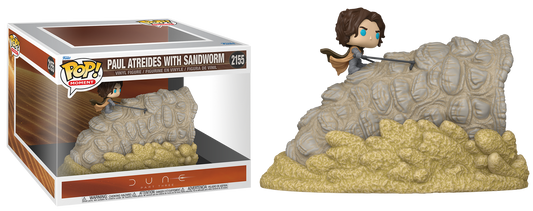 Preventa Paul Atreides with Sandworm #2155 - Dune Part Three Funko Pop!