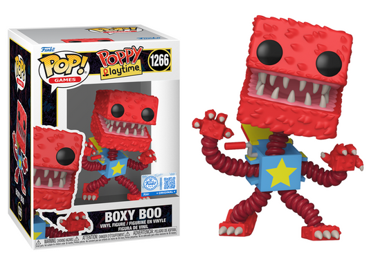 Preventa Boxy Boo Exclusive #1266 - Poppy Playtime Funko Pop!