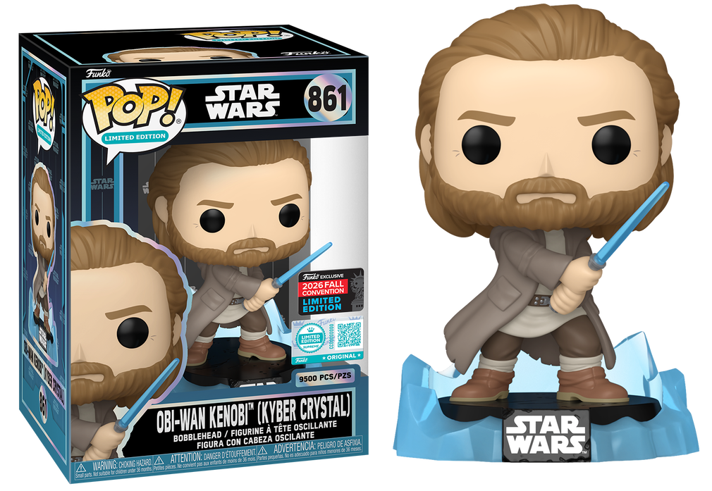 Preventa Obi-Wan Kenobi (Kyber Crystal) New York Comic-Con 2026 #861 - Star Wars Funko Pop!