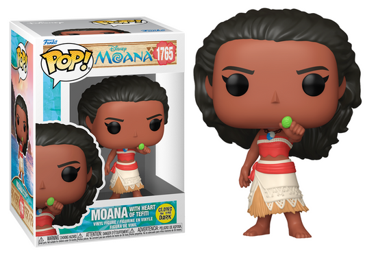 Preventa Moana with Heart of Tefiti GITD #1765 - Disney's Moana Funko Pop!