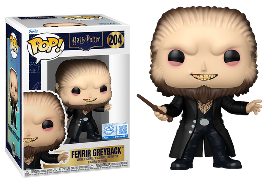 Preventa Rápida Fenrir Greyback Exclusive #204 - Harry Potter Funko Pop!