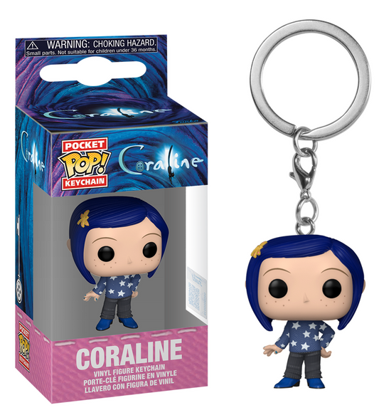 Preventa Llavero Coraline - Coraline Keychain Pop!