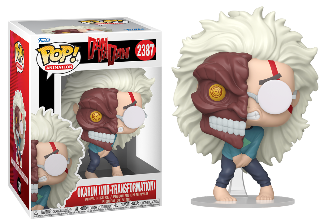 Preventa Okarun (Mid-Transformation) #2387 - Dan Da Dan Funko Pop!