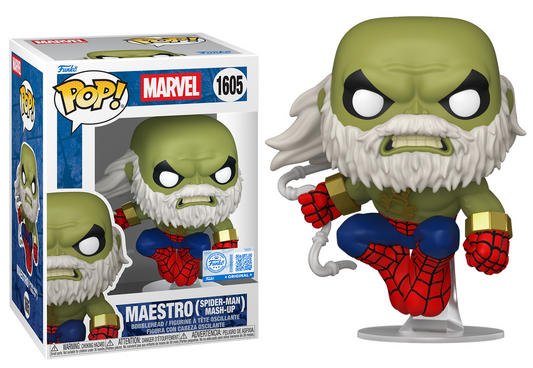 Preventa Rápida Maestro (Spider-Man Mash-Up) #1605 - Marvel Funko Pop!