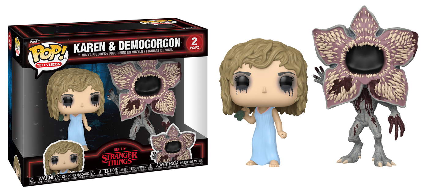 Preventa Karen & Demogorgon # 2 Pack - Stranger Things Funko Pop!