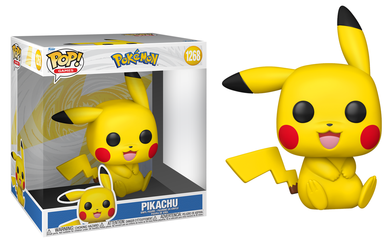 Preventa Pikachu 10 inch #1268 - Pokémon Funko Pop!