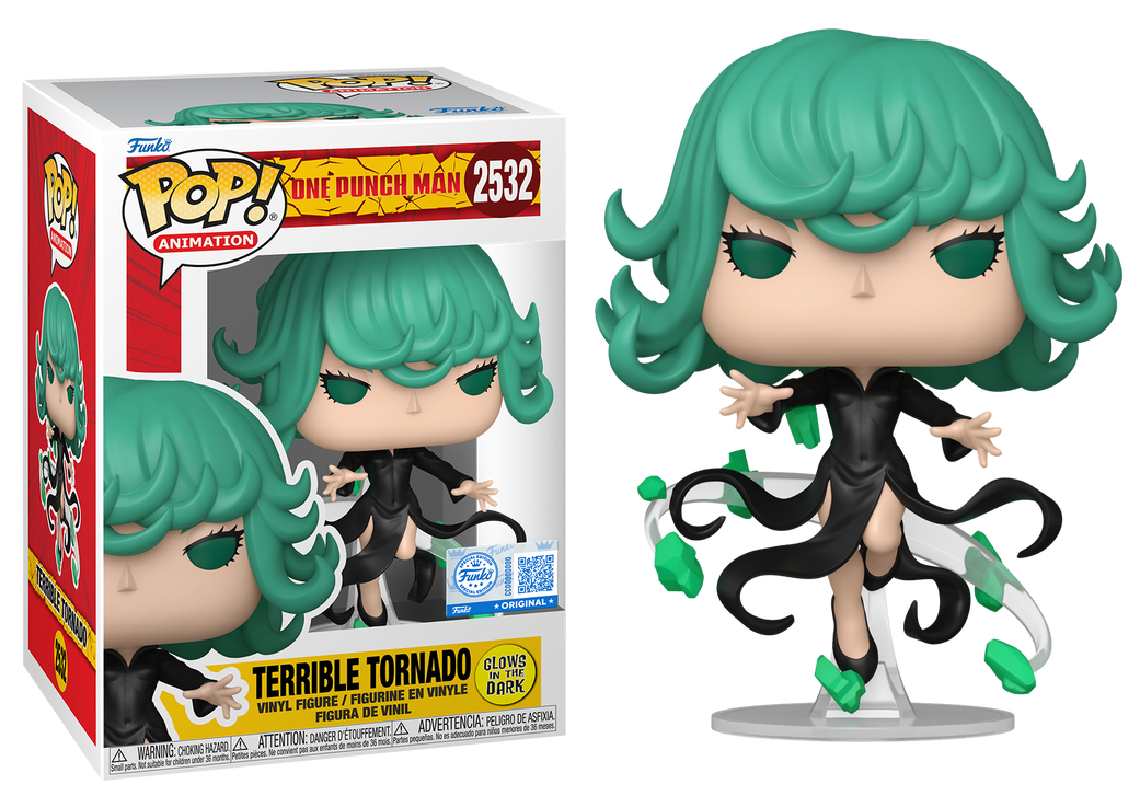 Preventa Terrible Tornado GITD #2532 - One Punch Man Funko Pop!