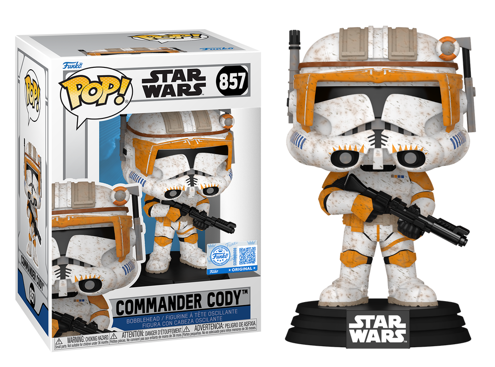 Preventa Commander Cody Exclusive #857 - Star Wars Funko Pop!