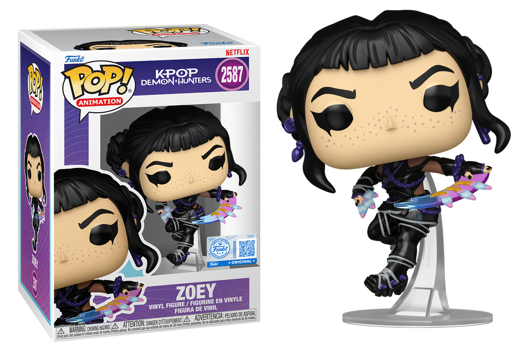 Preventa Zoey Exclusive #2587 - Netflix's K-Pop Demon Hunters Funko Pop!
