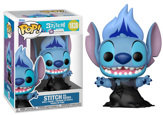 Preventa Stitch as Hades #1838 - Disney's Stitch Funko Pop!