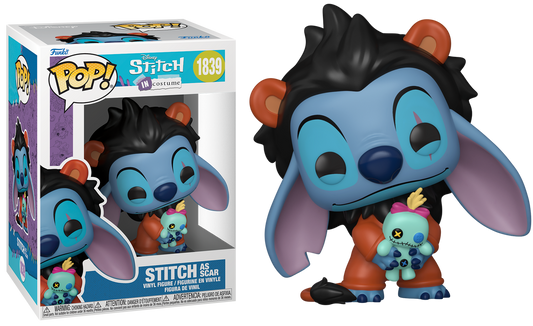 Preventa Stitch as Scar #1839 - Disney's Stitch Funko Pop!