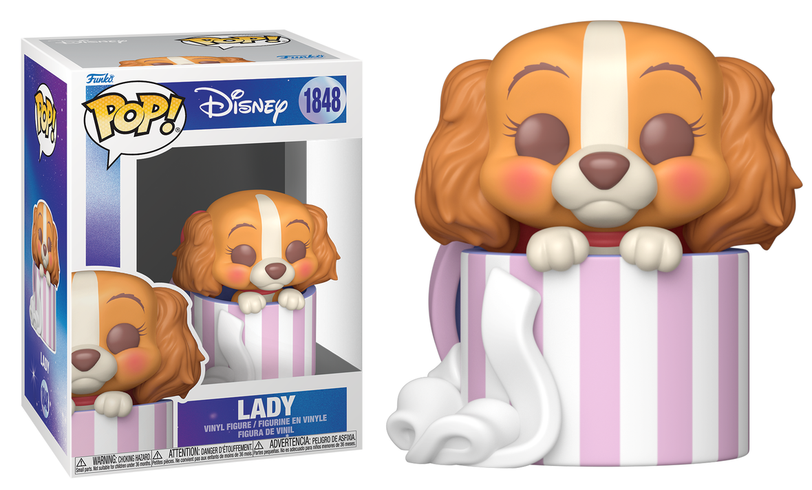 Preventa Lady #1848 - Disney The Lady and The Tramp (La Dama y el Vagabundo) Funko Pop!