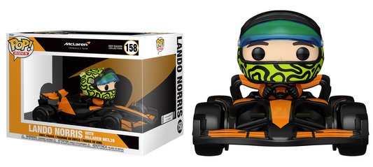 Preventa Lando Norris with McLaren MCL39 #158 - McLaren Formula 1 Team Sports Funko Pop!