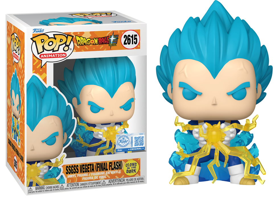 Preventa SSGSS Vegeta Final Flash GITD Exclusive #2615 - Dragon Ball Super Funko Pop!