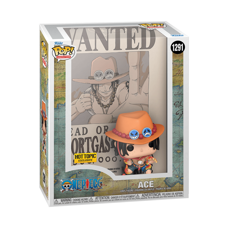 Ace #1291 Cover - One Piece Funko Pop!