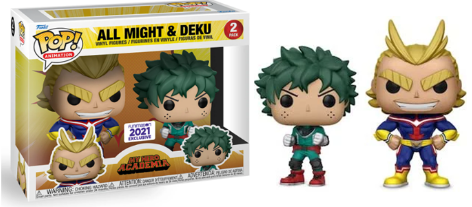 All Might & Deku 2 pack 2021 Funimation  # – My Hero Academia Funko Pop!