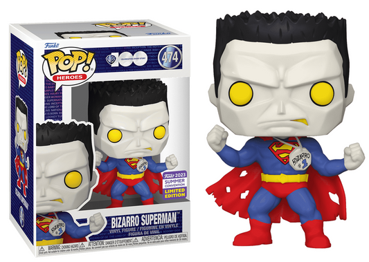 Bizarro Superman 2023 Summer Convention #474 - DC's Universe Funko Pop!