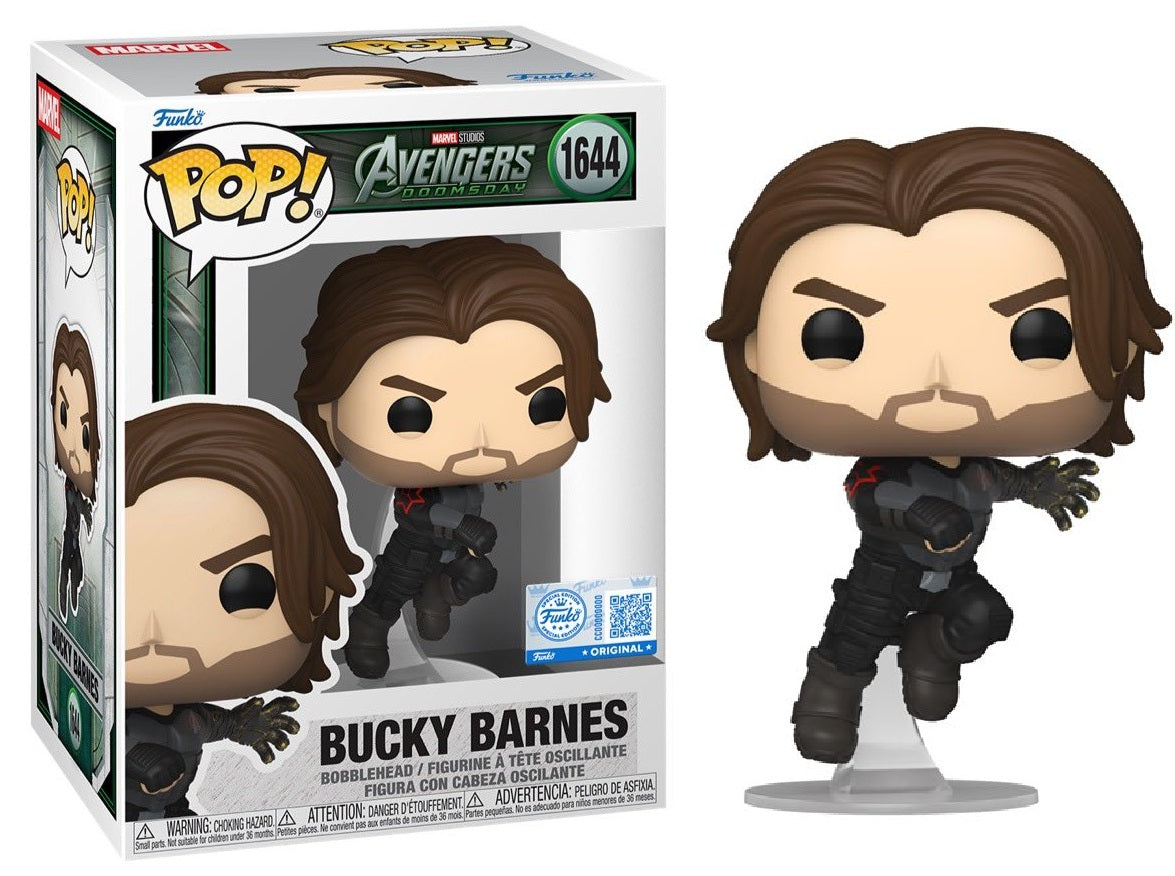 Preventa Bucky Barnes Exclusive #1644 - Marvel Avengers Doomsday Funko Pop!