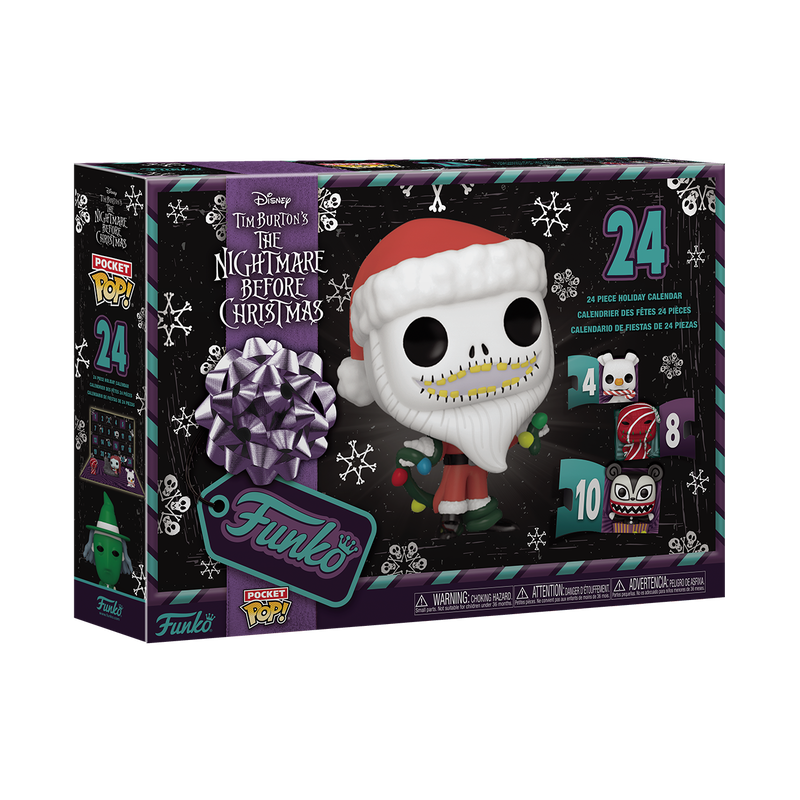 Advent Calendar (Calendario de Adviento) The Nightmare Before Christmas 24 Day Countdown