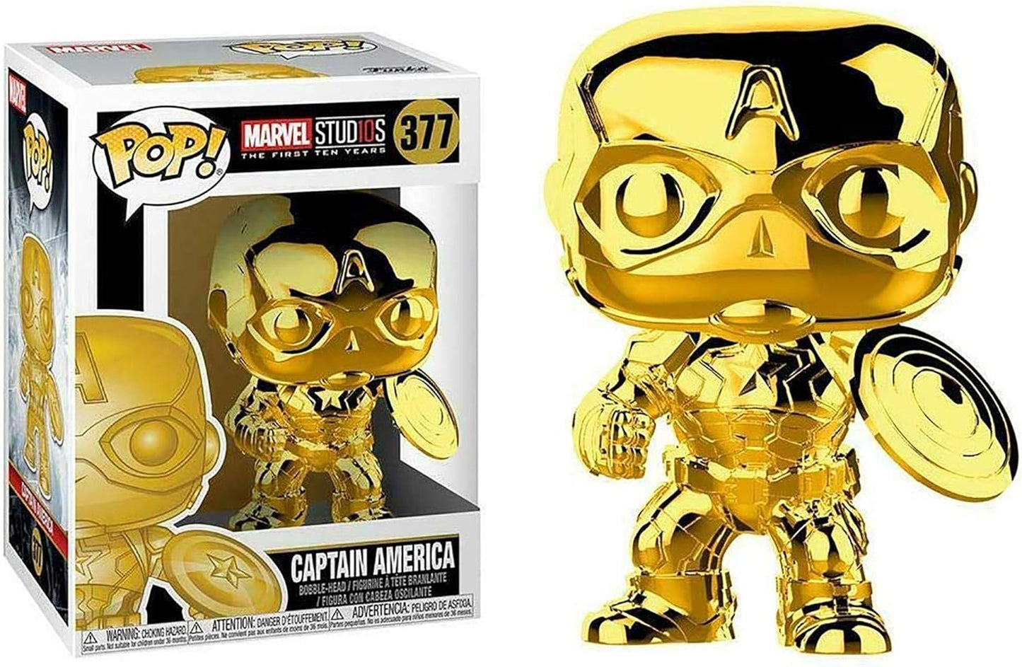 Captain America Golden #377 -  Marvel Studios Funko Pop!