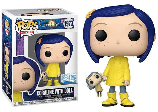 Coraline with Doll Exclusive #1973 - Coraline Funko Pop!