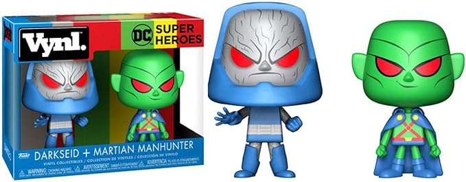Vynl Martian Manhunter and Darkseid #2Pack - DC Universe Funko Pop!