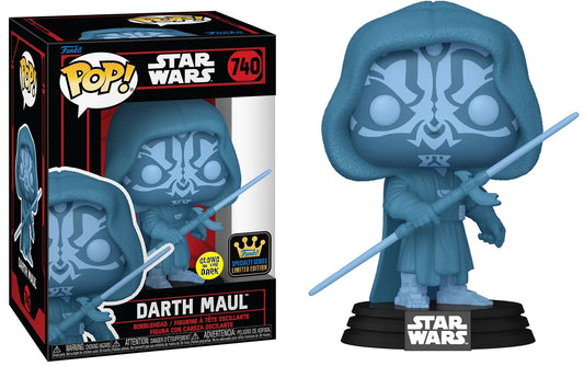 Preventa Darth Maul Specialty Series GITD #740 - Star Wars Funko Pop!