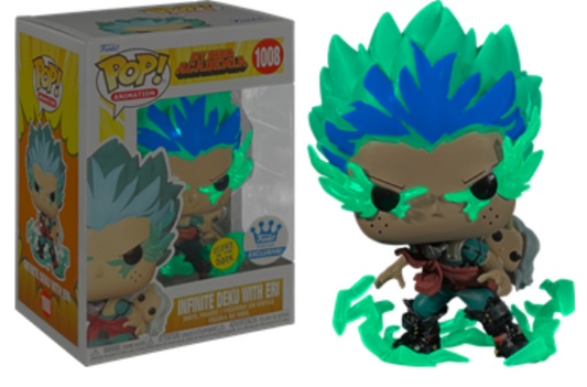 Infinite Deku with Eri Funko Shop (GITD) #1008 – My Hero Academia Funko Pop!