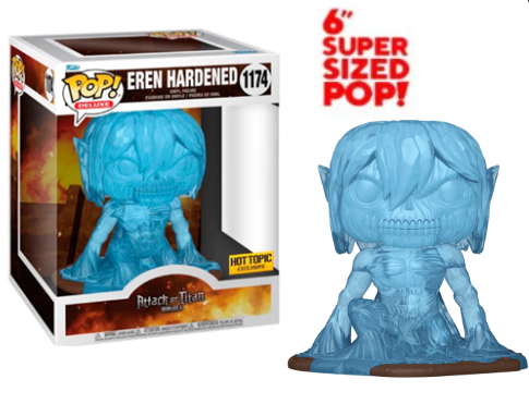 Eren Hardened #1174 Hot Topic - Attack On Titan Funko Pop!