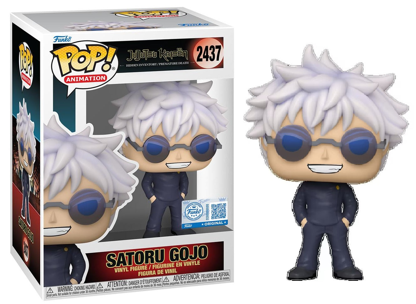 Preventa Satoru Gojo Exclusive #2437 - Jujutsu Kaisen Funko Pop!