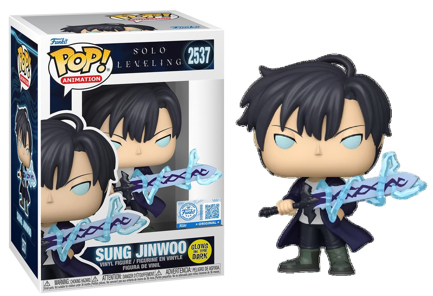 Preventa Sung Jinwoo GITD #2537 - Solo Leveling Funko Pop!