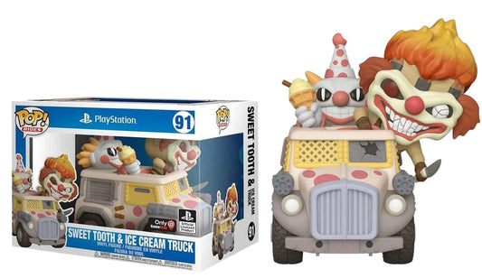 Sweet Tooth & Ice Cream Truck #91 - Playstation Funko Pop! Detalles en Caja