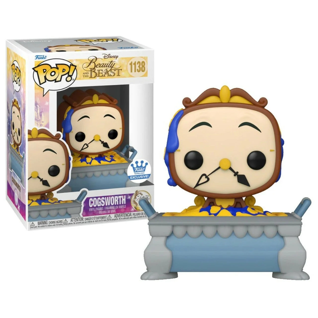 OFERTA Cogsworth #1138 - La Bella y la Bestia Funko Pop!