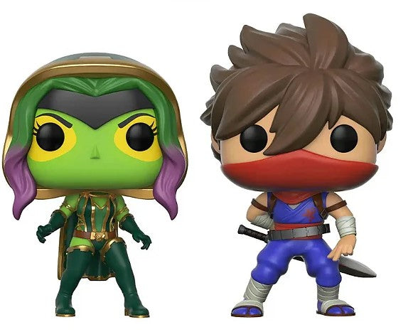 Funko Pop! Games Marvel vs. Capcom Gamora Vs Strider 2 Pack